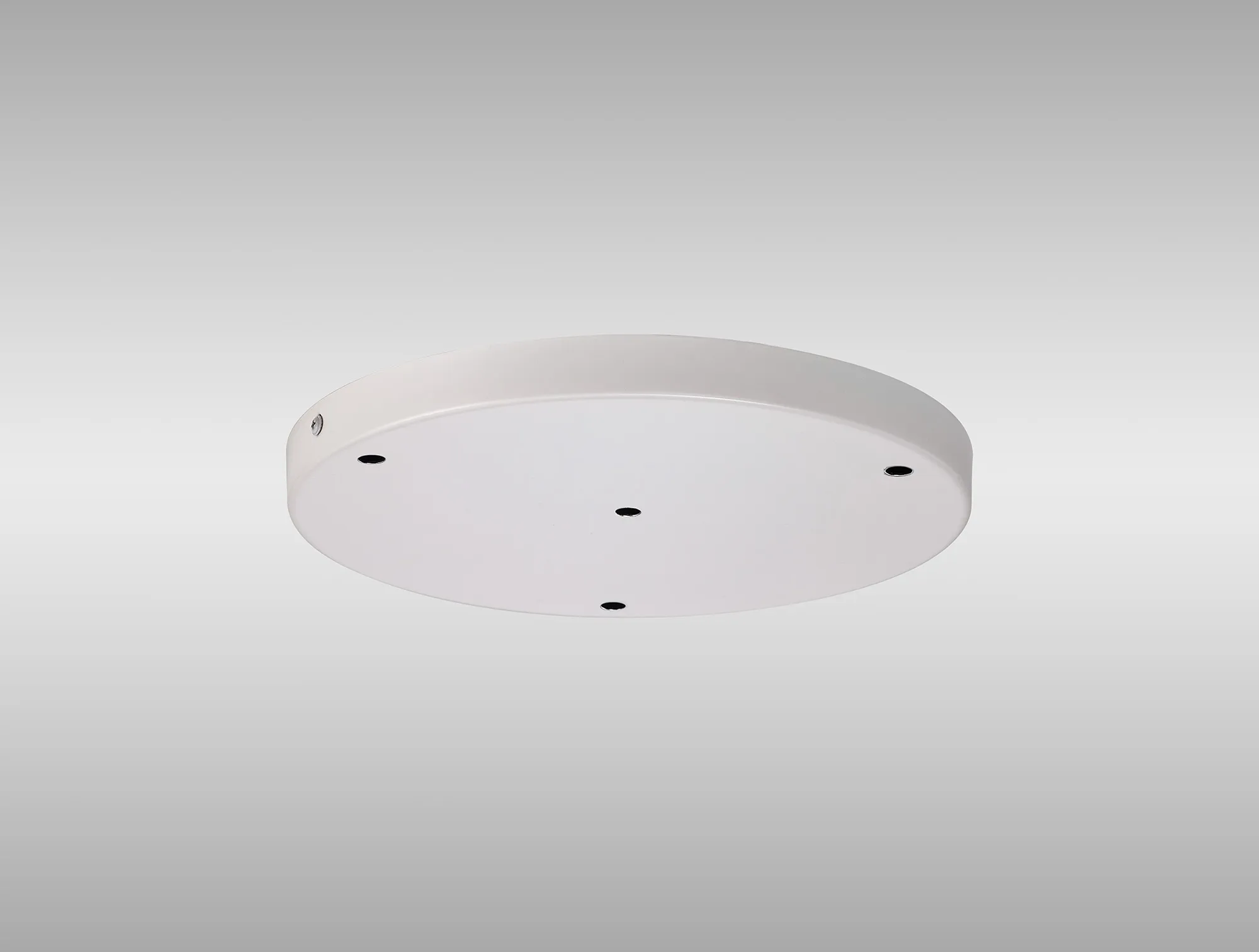 Hayes 4 Hole 28cm Round Ceiling Plate White D0829WH  Deco Hayes White
